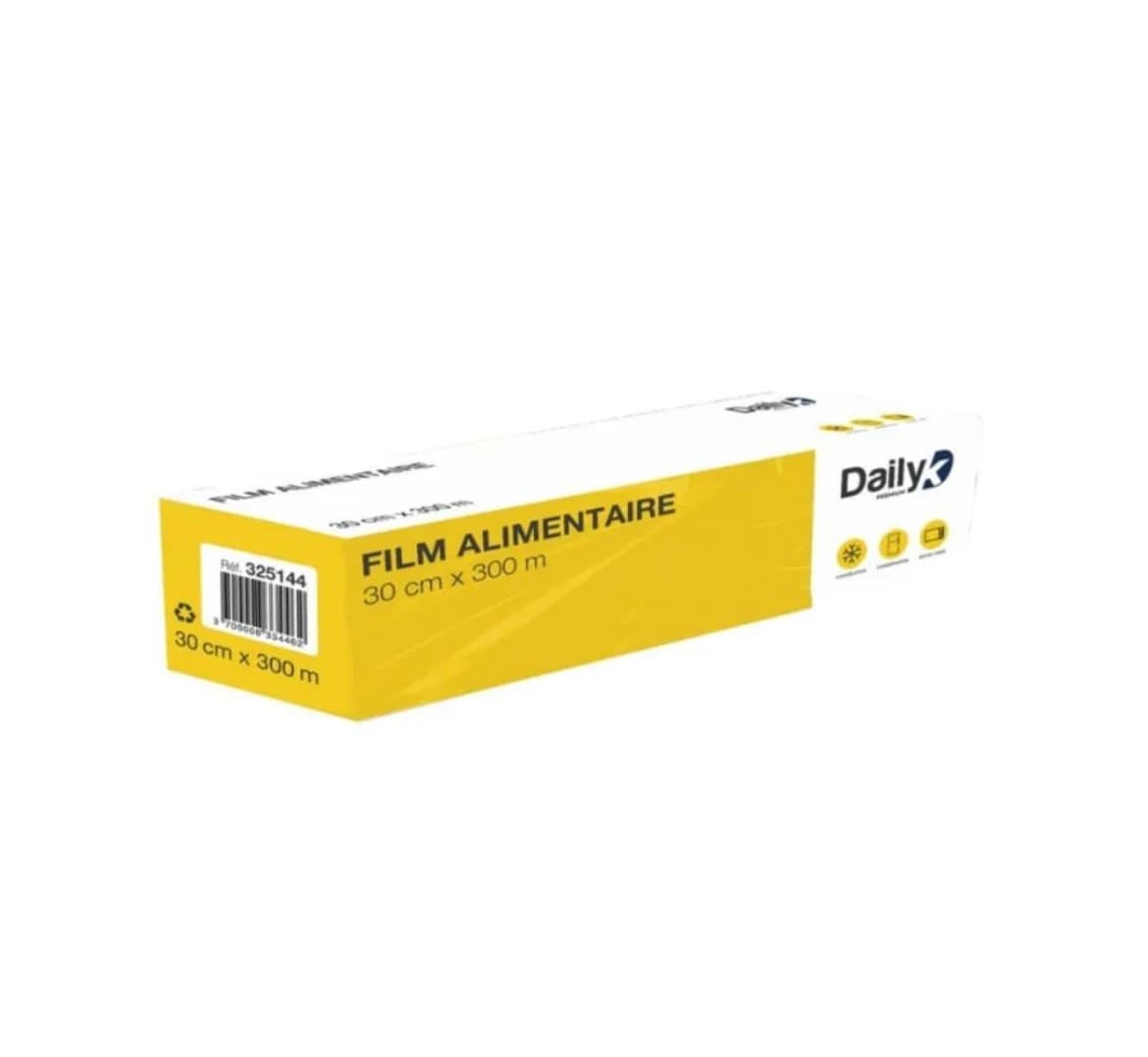 Film alimentaire 45cm x 300m boite distributrice - Ct 6