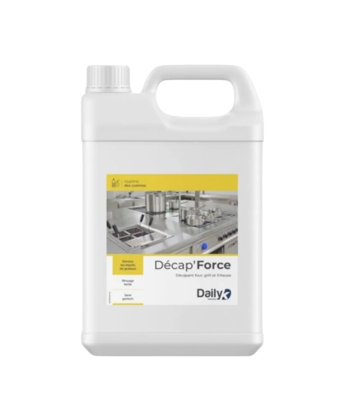 Décapant fours & friteuses DECAP' FORCE DAILYK PREMIUM - Bidon 5L