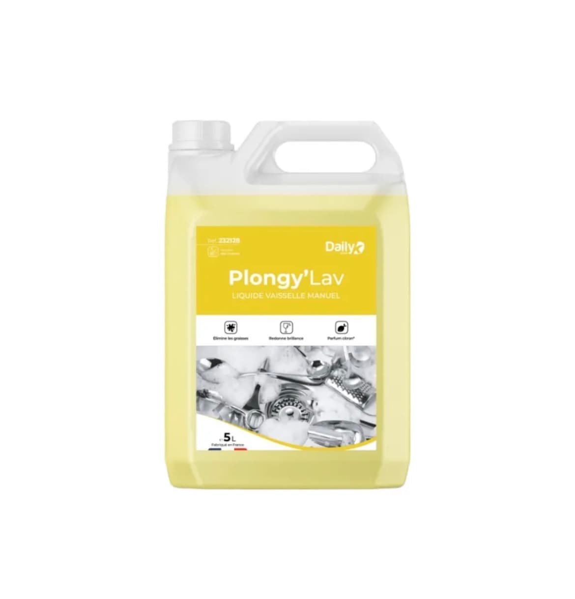 Liquide vaisselle daily 5l plonge manuelle