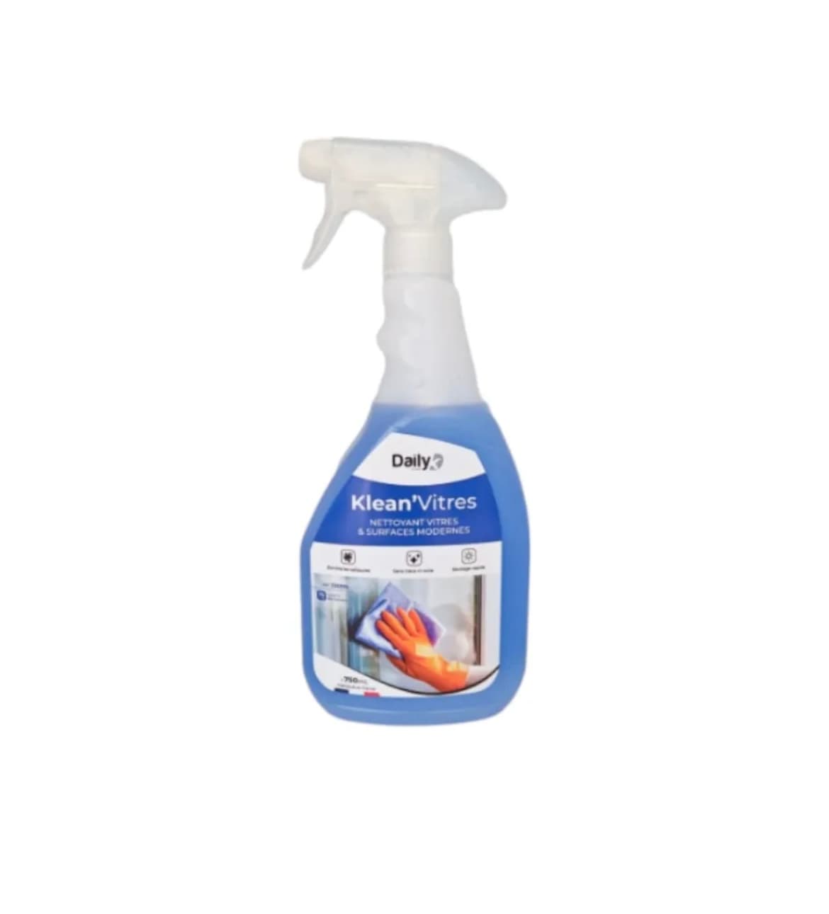 Produit VITRES ,Nettoyant vitres DAILY- Spray 750ml