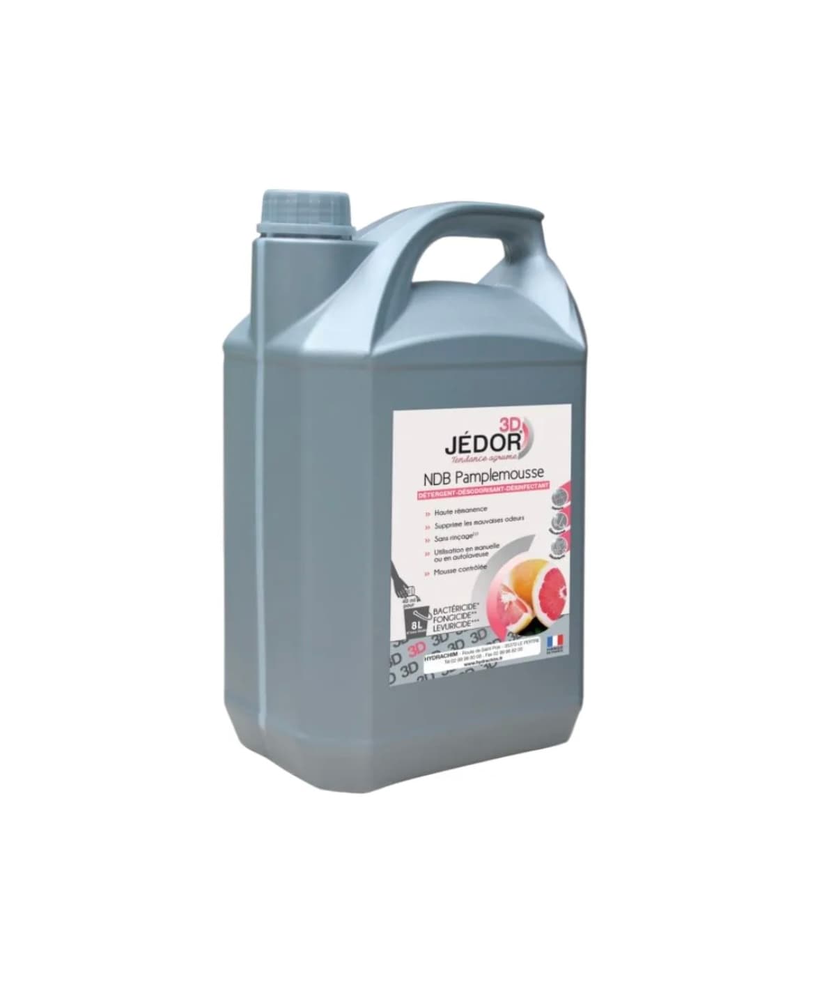 SOL&SURFACES ODEUR PAMPLEMOUSSE Surodorant Désinfectant virucide - Bidon 5L
