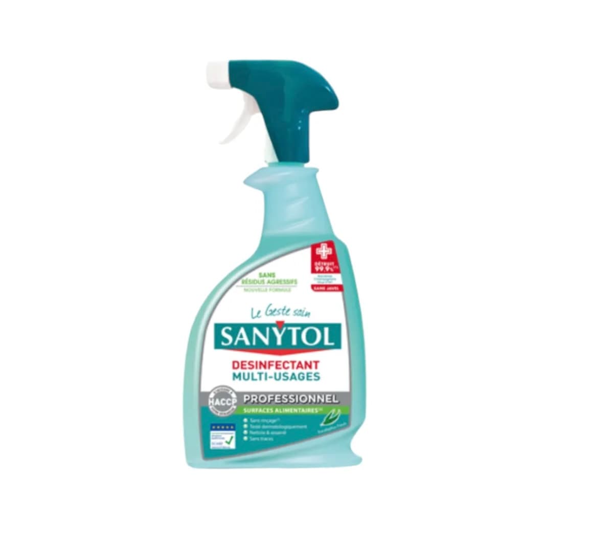 Nettoyant multi surface désinfectant sanytol 750ml 1