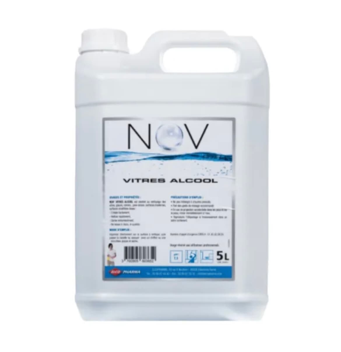 Nettoyant lave-vitre alcoolisé