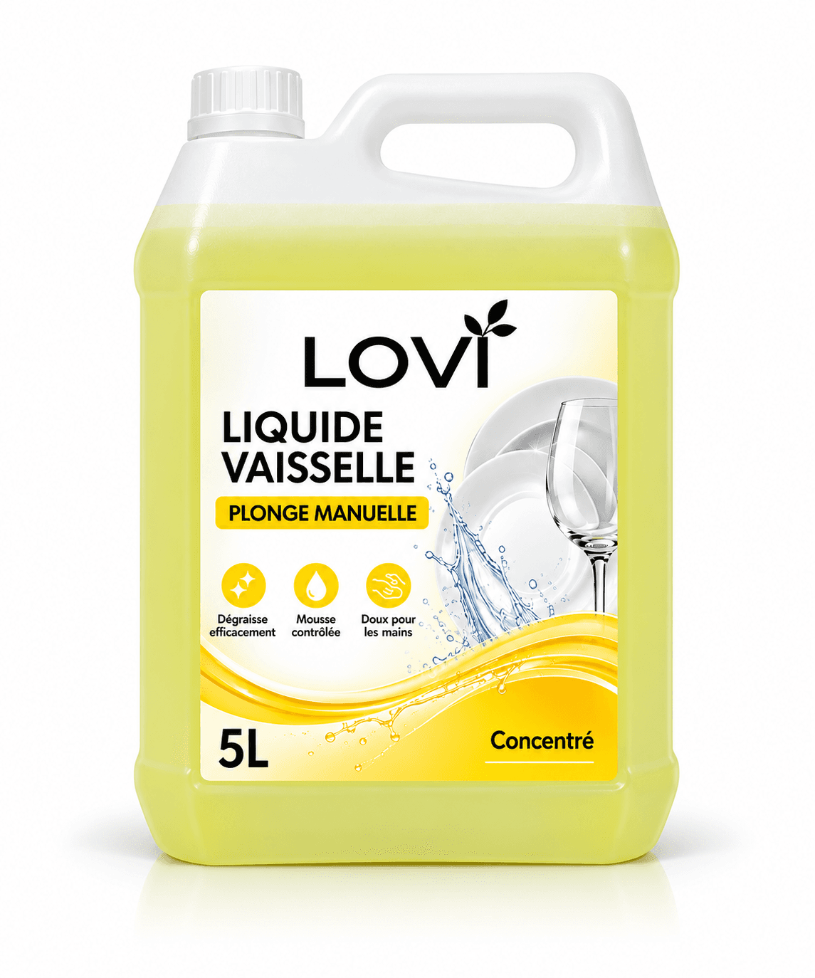 Liquide vaisselle concentré 14% 5L